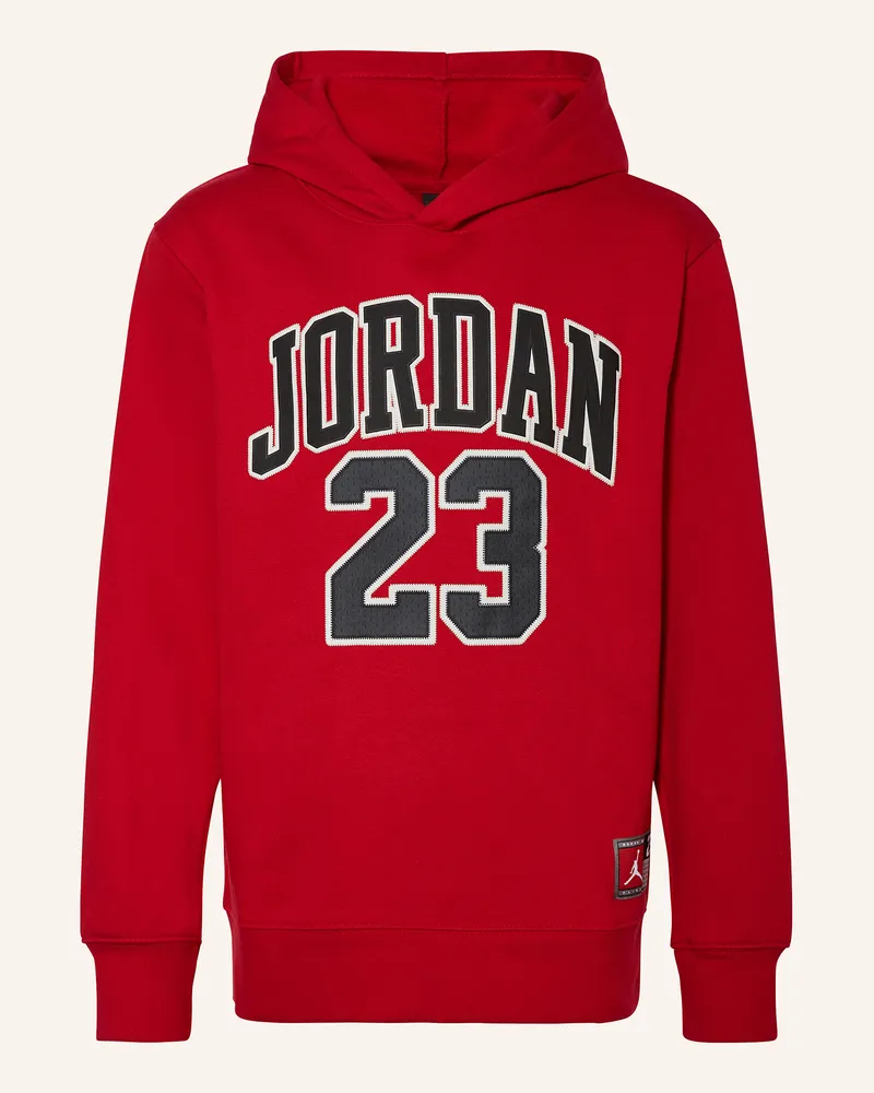 Jordan Hoodie Dunkelrot