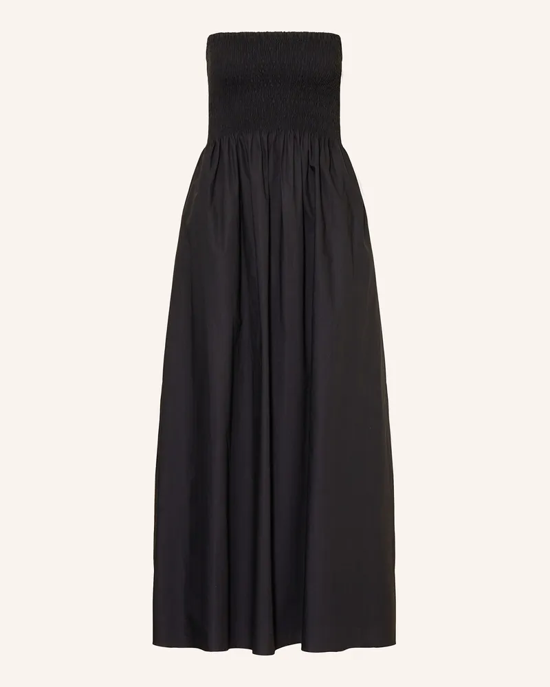Faithfull The Brand Off-Shoulder-Kleid JAMIE Schwarz