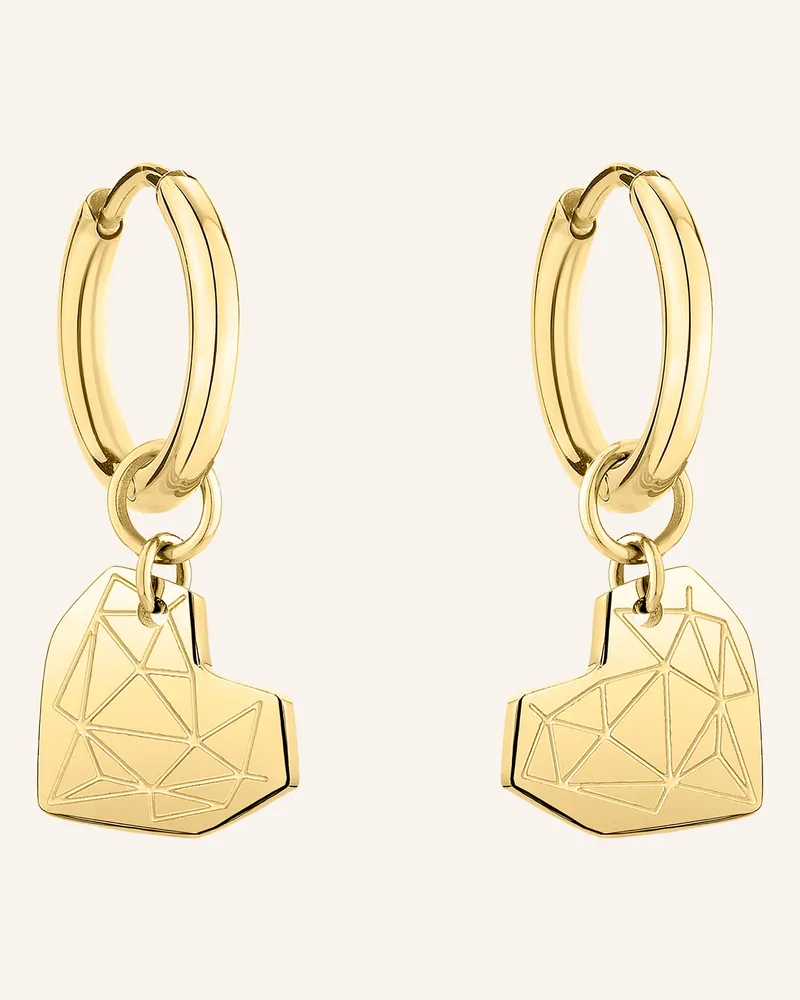 Liebeskind Creolen  Aus  Edelstahl gold Gold