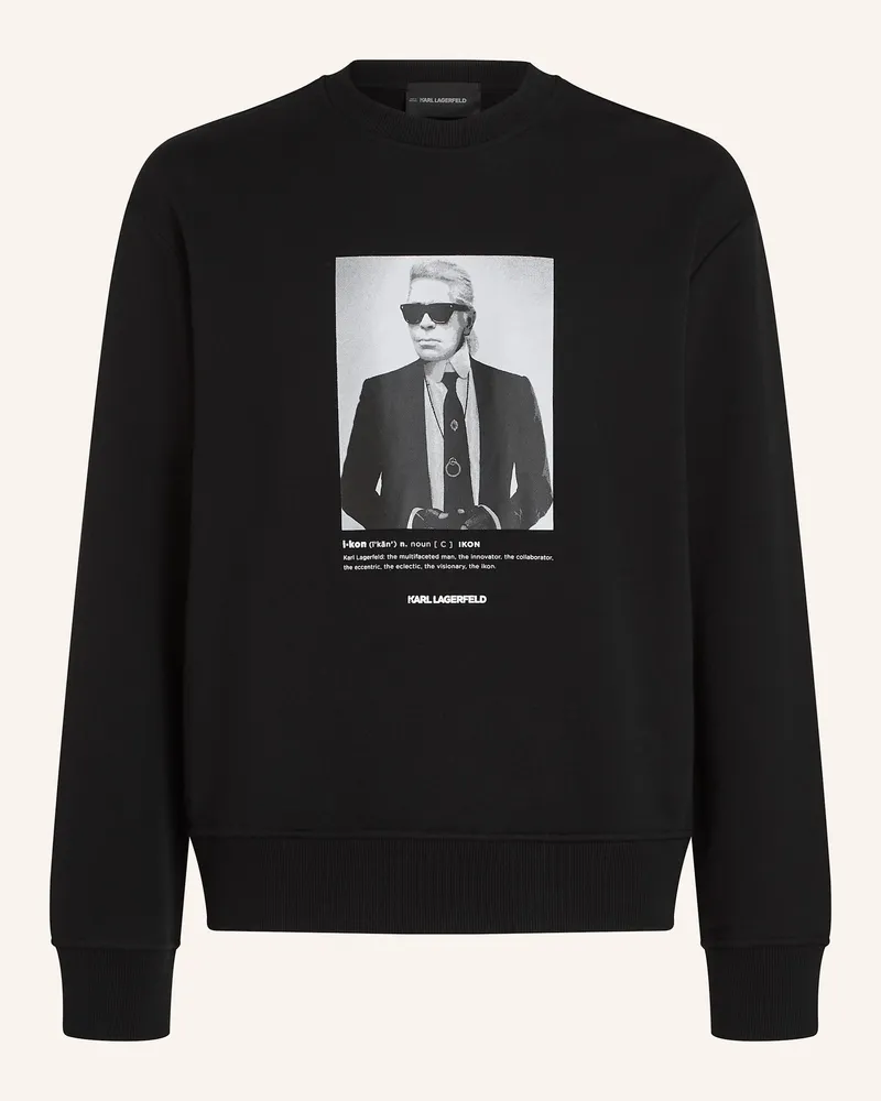 Karl Lagerfeld Sweatshirt schwarz Schwarz