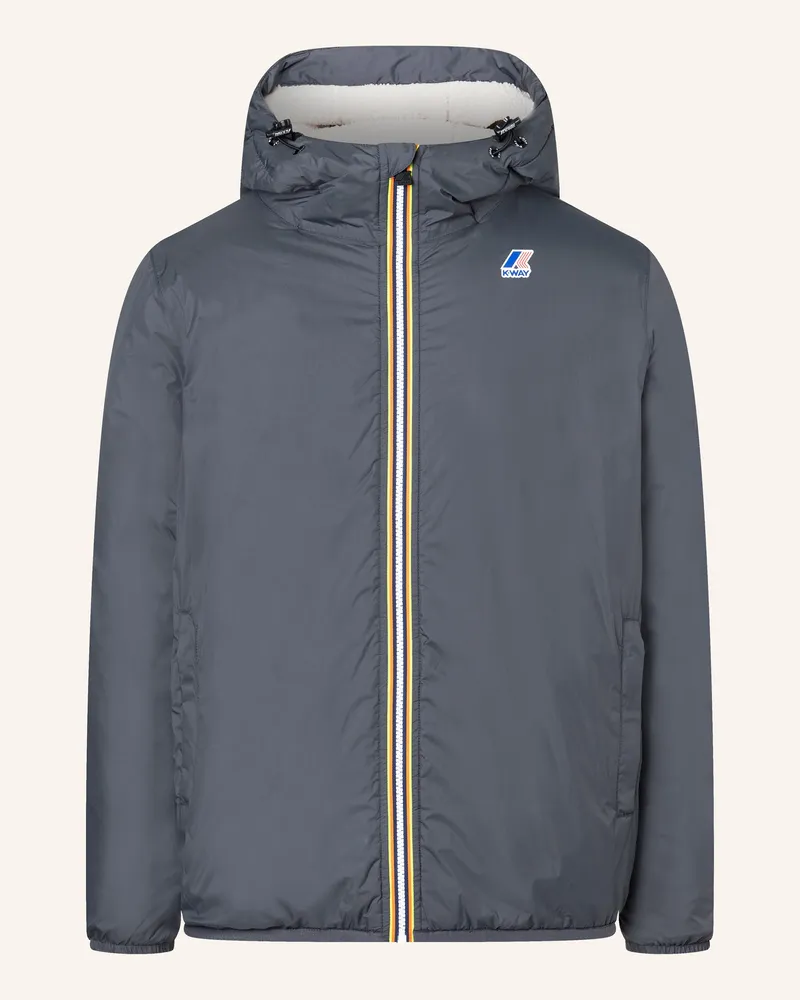 K-Way Funktionsjacke LE VRAI 4.0 CLAUDE ORSETTO Dunkelgrau