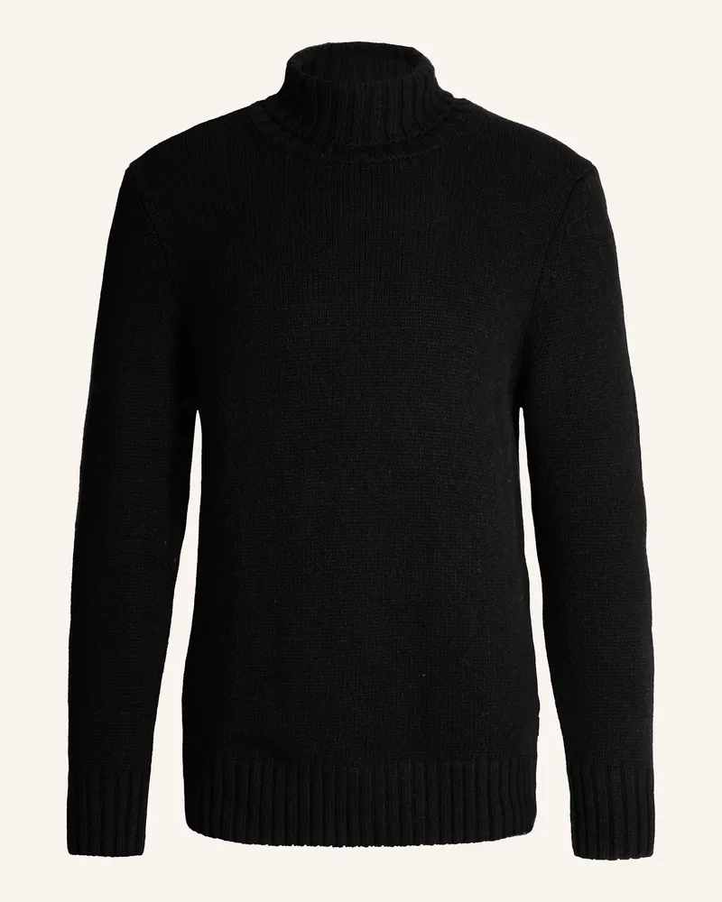 windsor. Cashmere-Rollkragenpullover ECOSIO Schwarz