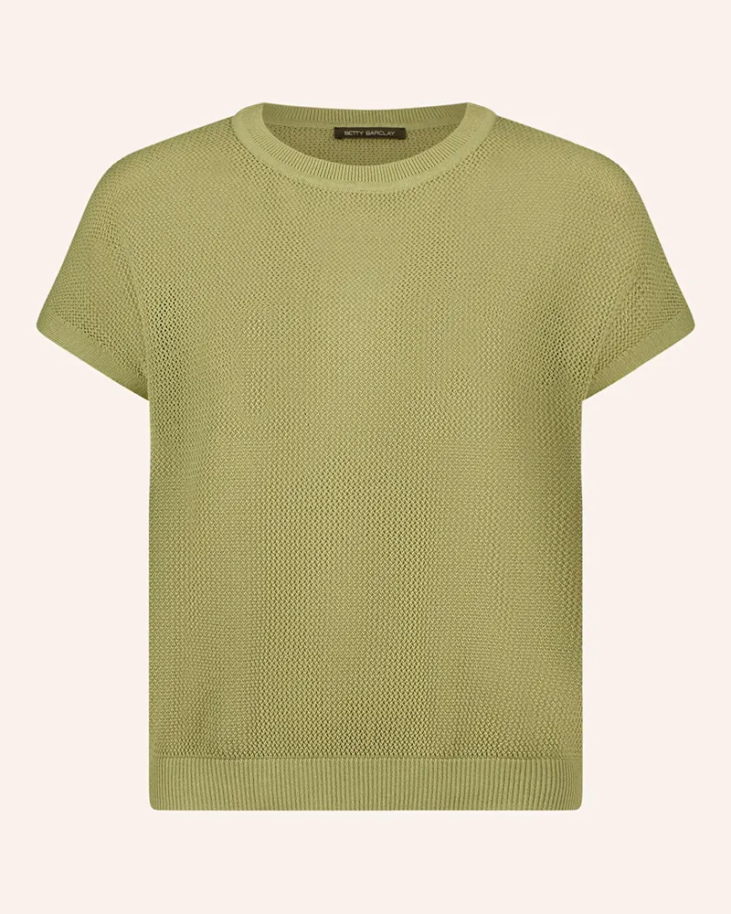 Betty Barclay Strickshirt Oliv