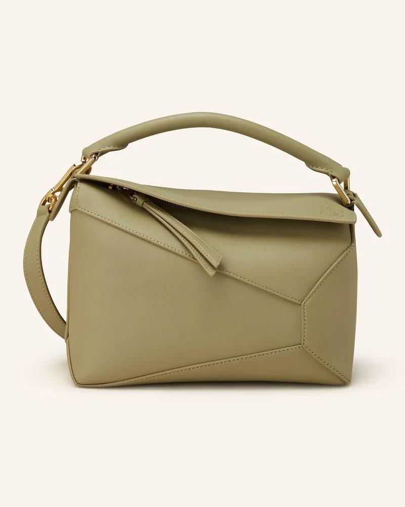 Loewe Handtasche PUZZLE SMALL Oliv