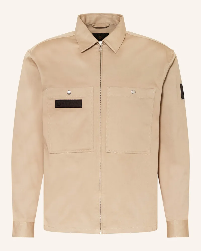 Belstaff Overjacket COMPETITION TWILL Beige
