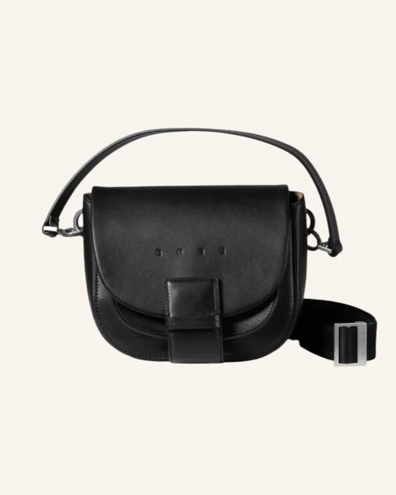 BREE Überschlagtasche The Icons Ladytop schwarz Schwarz