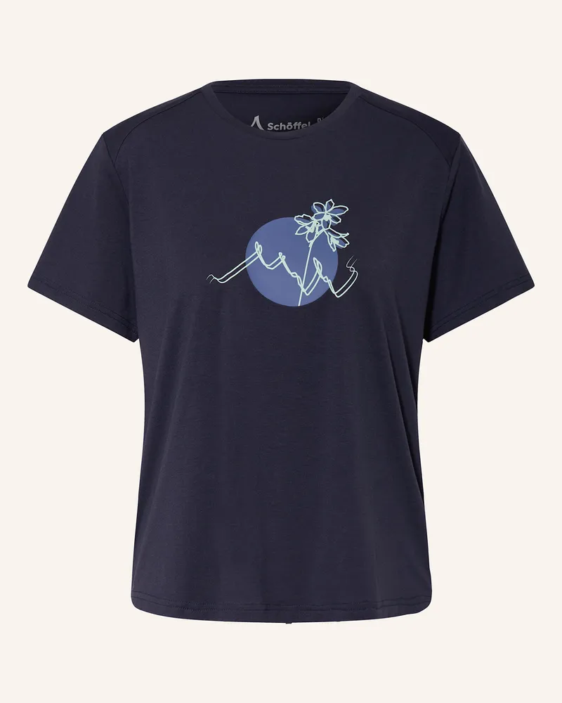Schöffel T-Shirt HABERSPITZ Dunkelblau