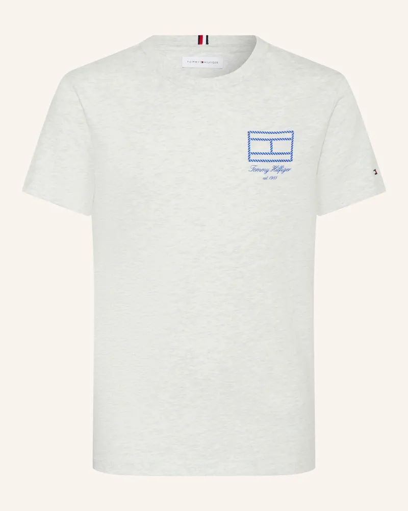 Tommy Hilfiger T-Shirt grau Hellgrau