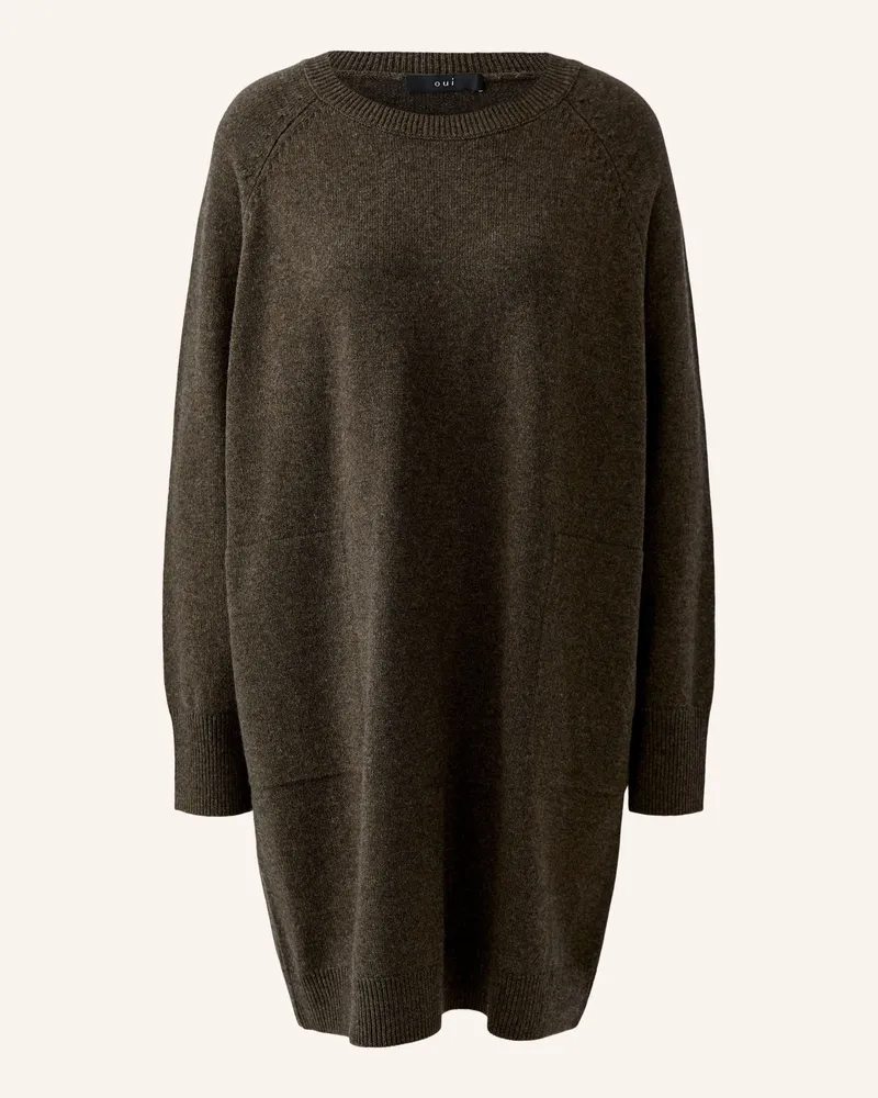 Oui  Kleid beige Braun