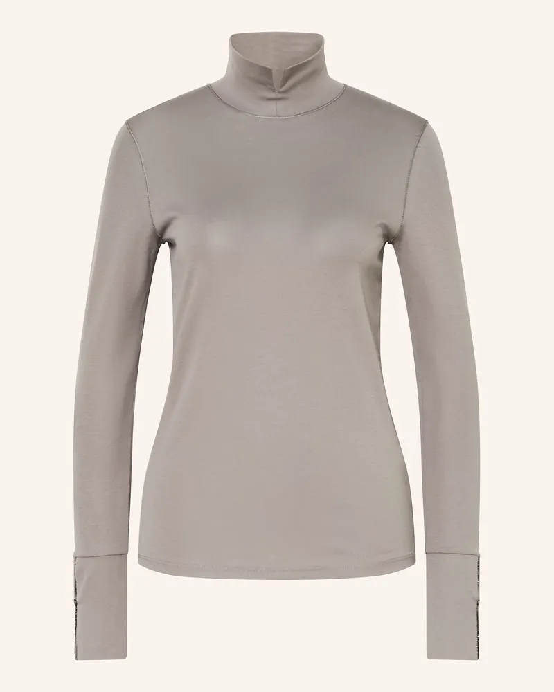 Marc Cain Longsleeve mit Schmucksteinen 836