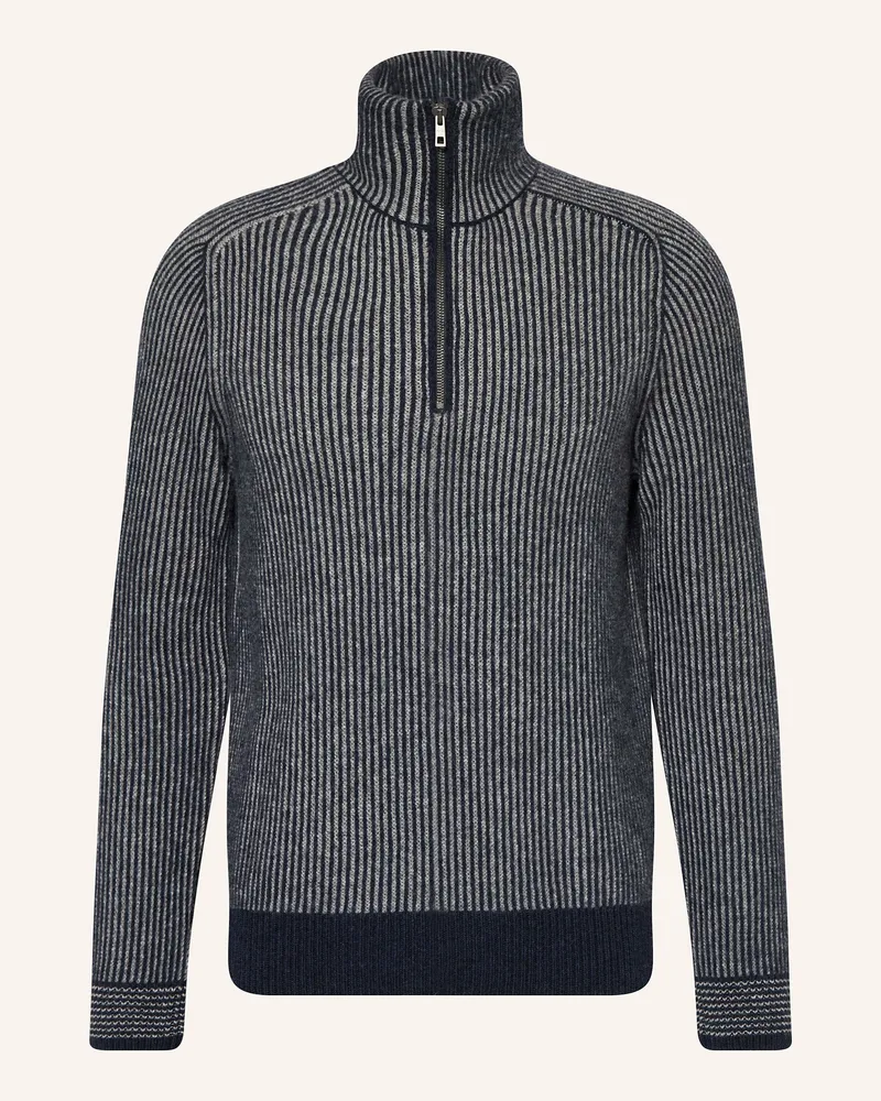 Maerz Troyer aus Merinowolle Dunkelblau