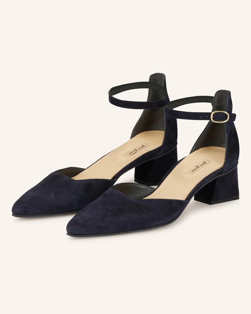 paul green Pumps blau Dunkelblau