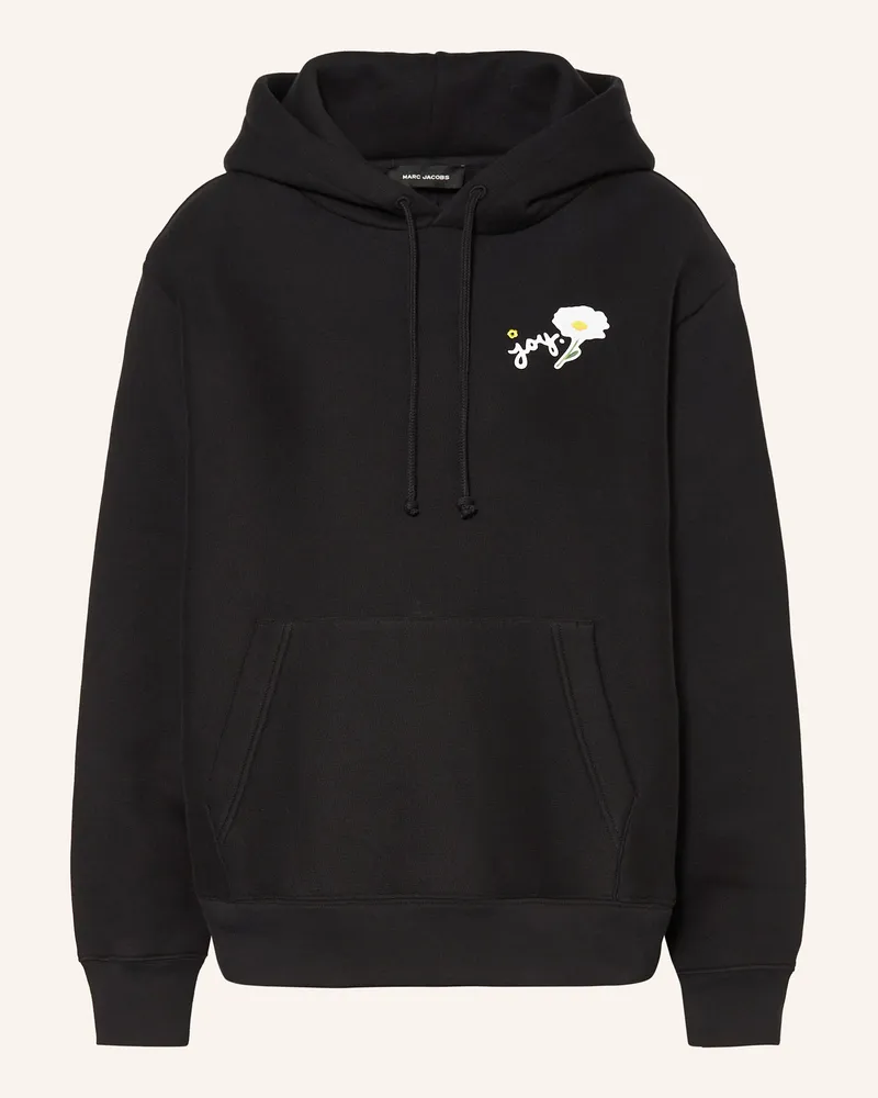 Marc Jacobs Hoodie Marc Is Joy Daisy schwarz Schwarz