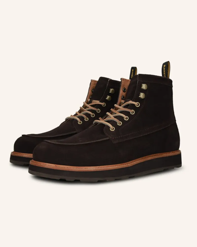 Blackstone Schnürboots braun Dunkelbraun