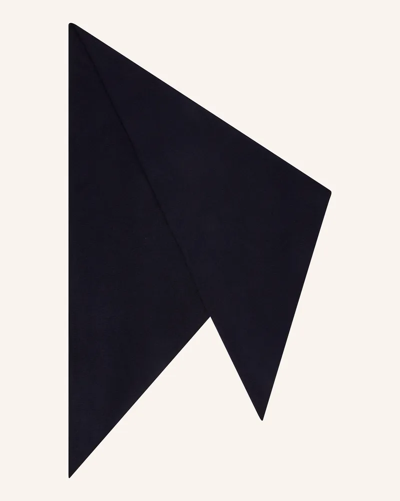S. Marlon Dreieckstuch aus Cashmere Dunkelblau