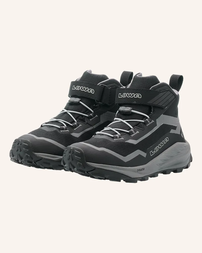 Lowa Outdoor-Schuhe Trailux Gtx Mid Jr schwarz Schwarz