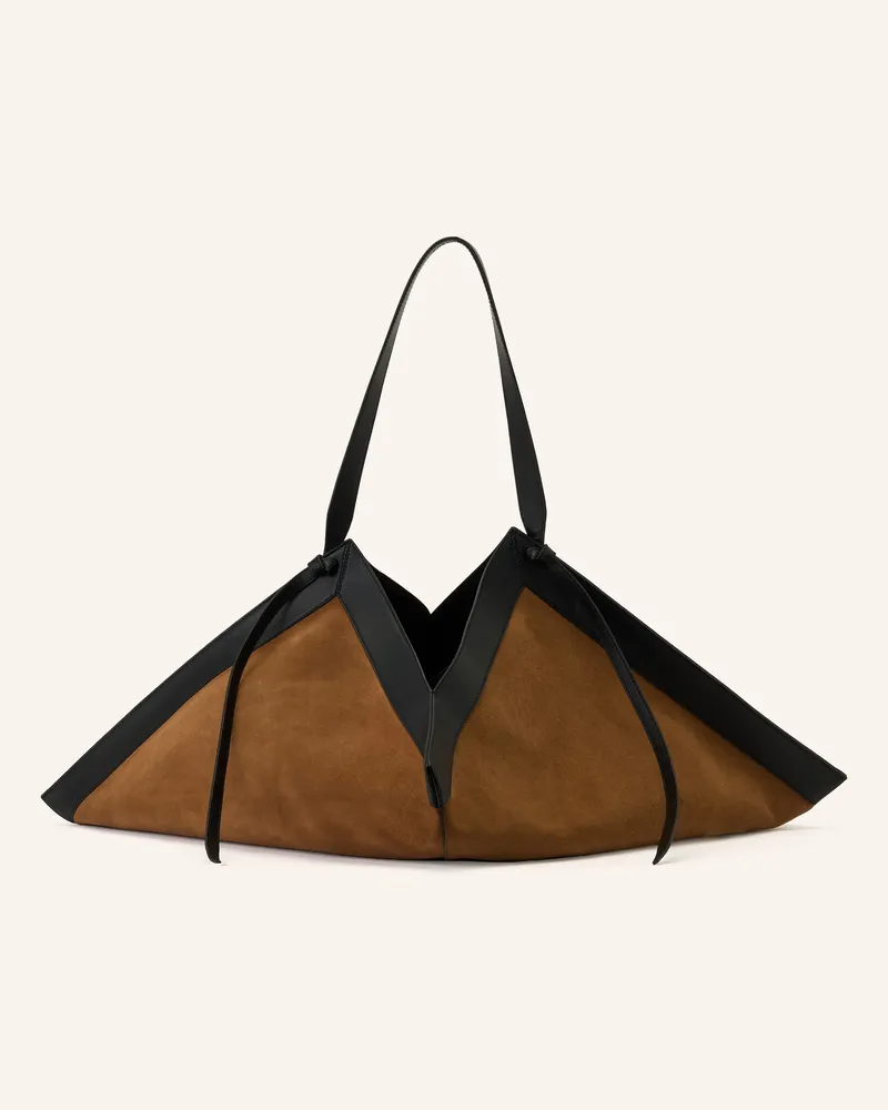 YUZEFI Shopper Wonton Large braun Camel