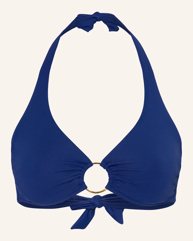 Melissa Odabash Bügel-Bikini-Top Brussels blau Dunkelblau