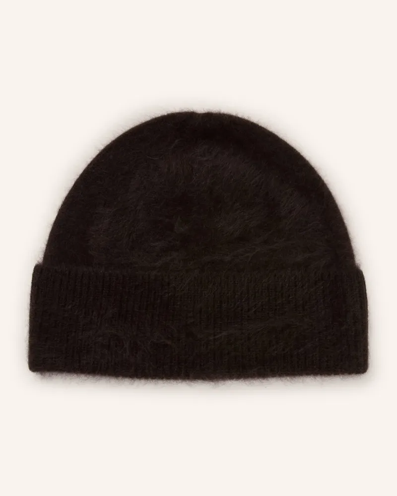 Iris von Arnim Cashmere-Mütze Berlino braun Dunkelbraun