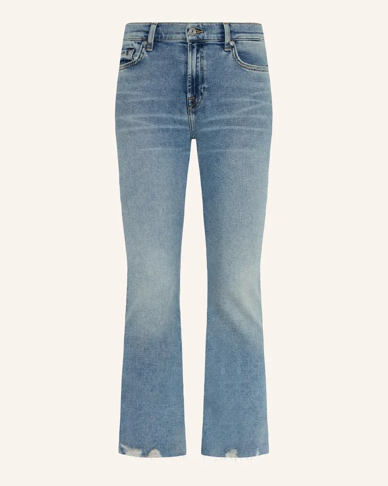 7 for all mankind Jeans DAISY ANKLE BOOT Bootcut fit Blau