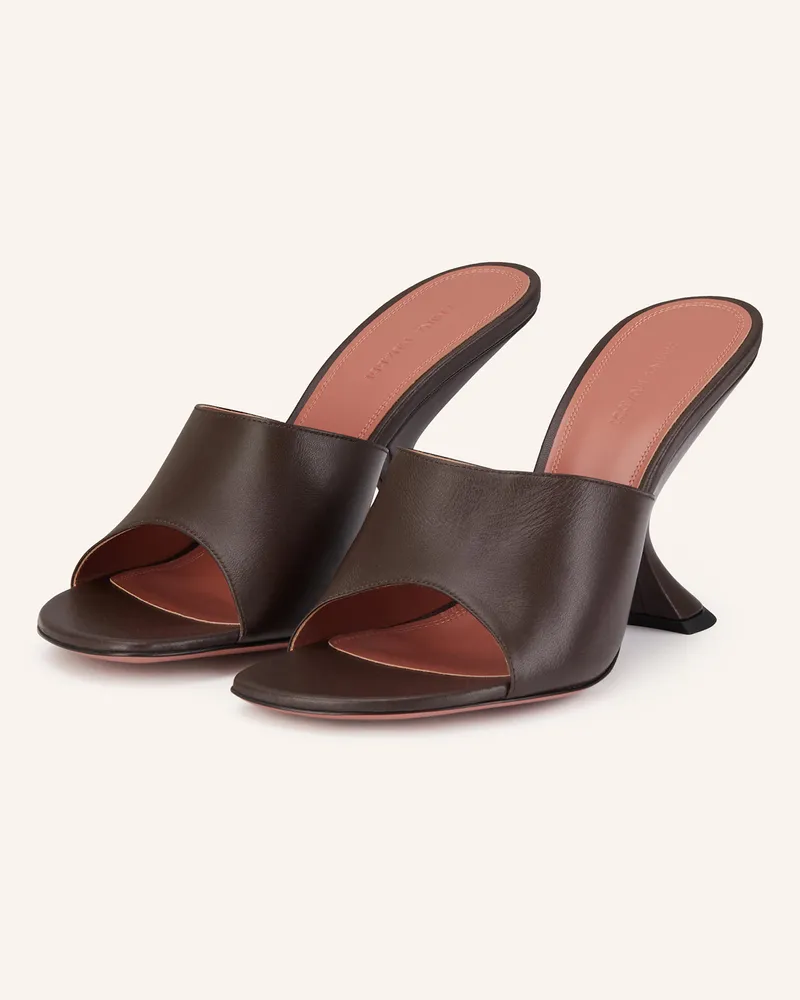 Amina Muaddi Mules Taylor braun Braun