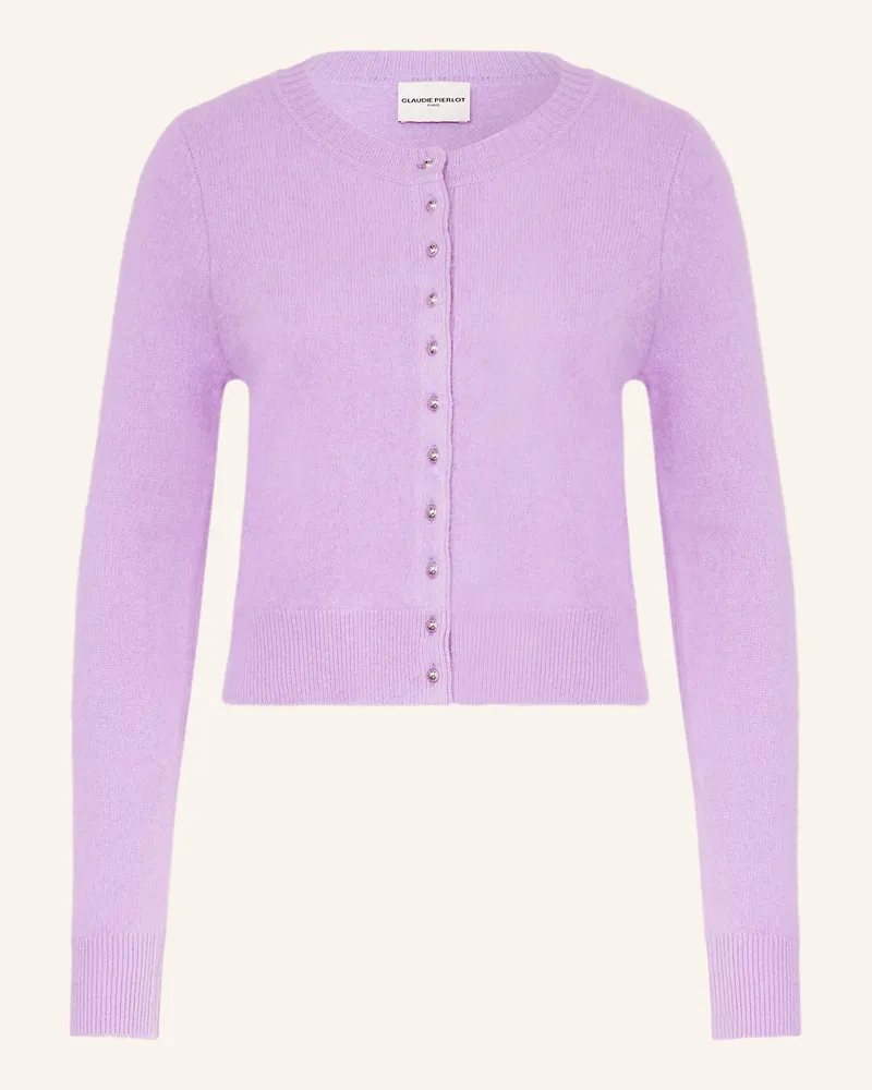 Claudie Pierlot Strickjacke Helllila
