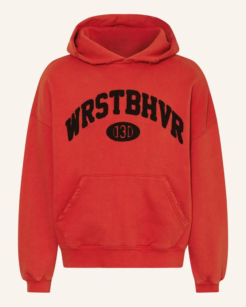 WRSTBHVR Hoodie JESSE V2 Rot