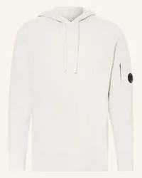 C.P. Company Strick-Hoodie Weiss