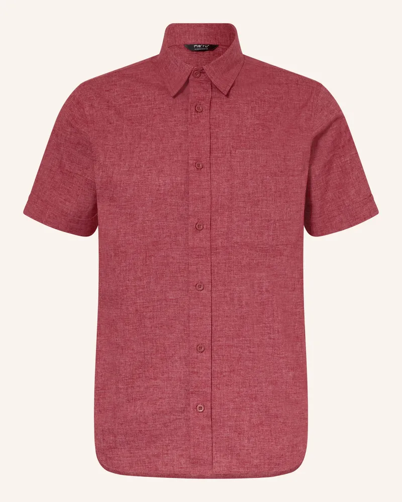 me°ru' Outdoor-Hemd Valence rot Dunkelrot