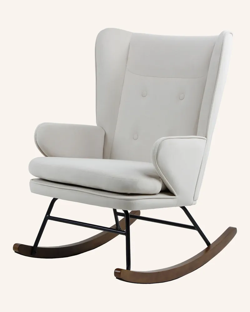 Kayoom Stuhl Schaukelstuhl MELORIE Beige