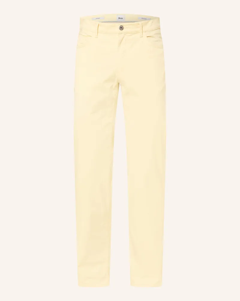 Brax Hose Cadiz Slim Fit gelb Hellgelb