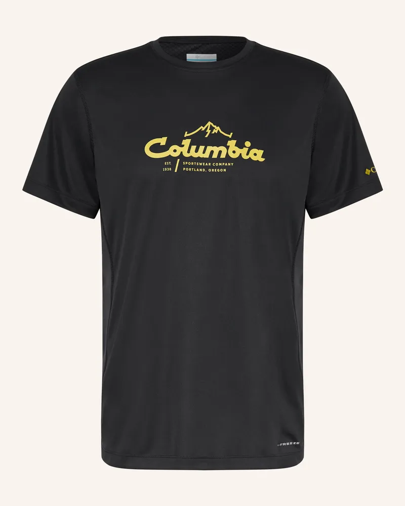 Columbia Sportswear Company T-Shirt Zero Rules™ Light schwarz Schwarz