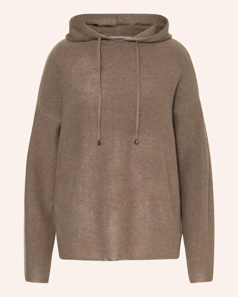 (THE MERCER) N.Y. Strick-Hoodie aus Cashmere Taupe