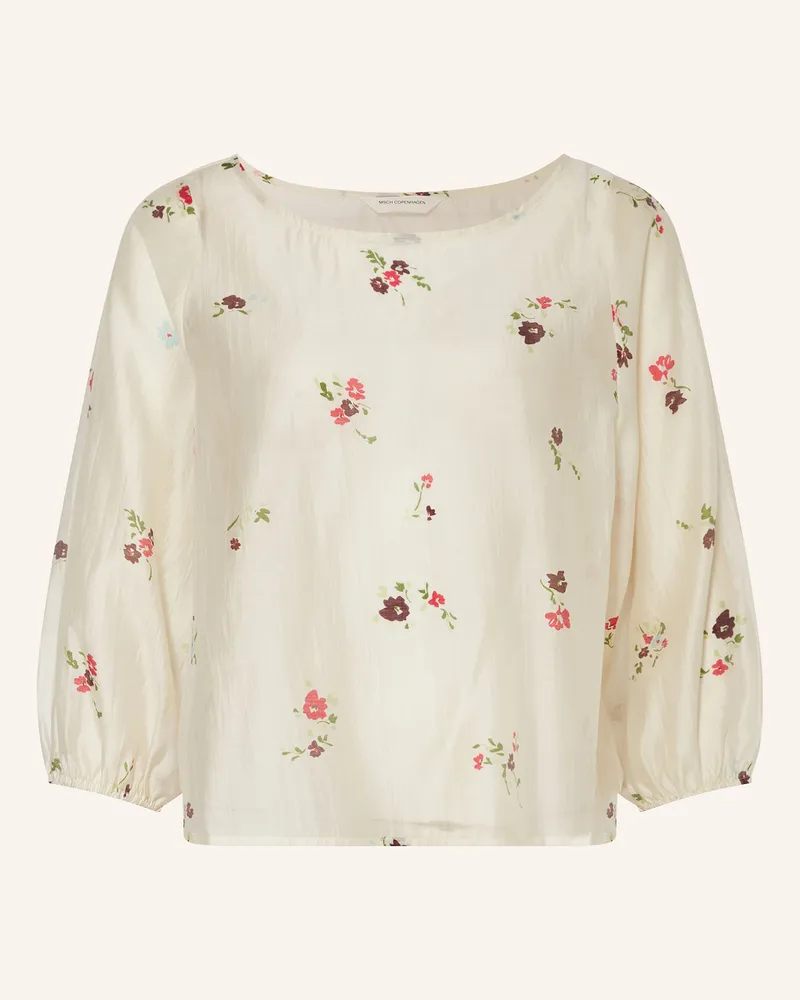 MOSS COPENHAGEN Blusenshirt MSCHFAUSTINA mit 3/4-Arm Ecru