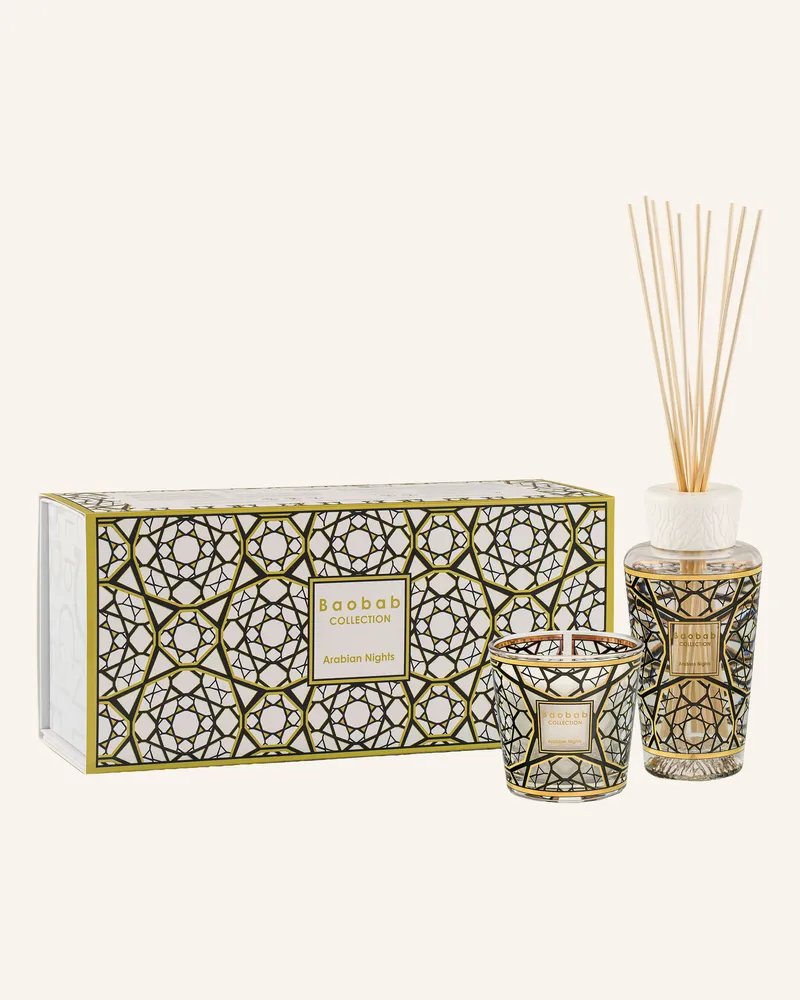 Baobab Collection Set My First Baobab Arabian Nights: Duftkerze Und Raumduft schwarz Schwarz