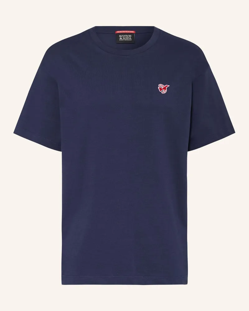 Scotch&Soda T-Shirt CORE Blau