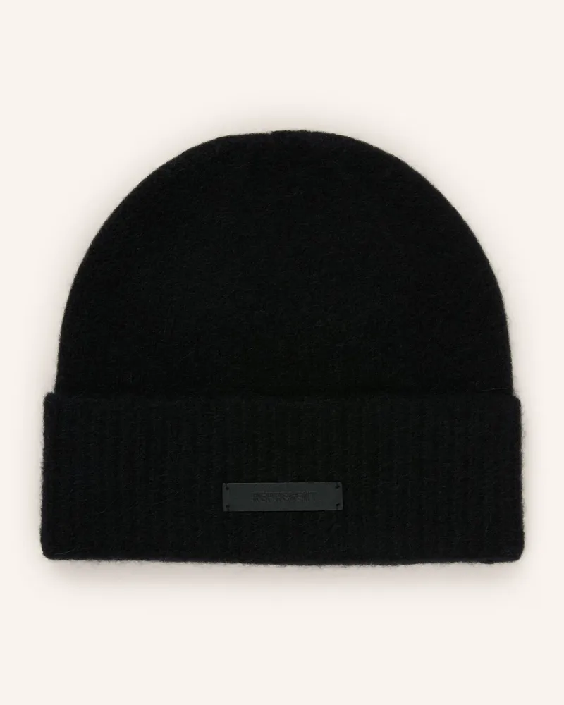 REPRESENT Mütze Mit Alpaka schwarz Schwarz
