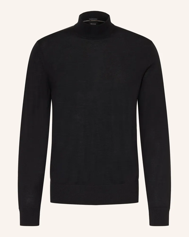 HUGO BOSS Pullover H-Bjarno schwarz Schwarz