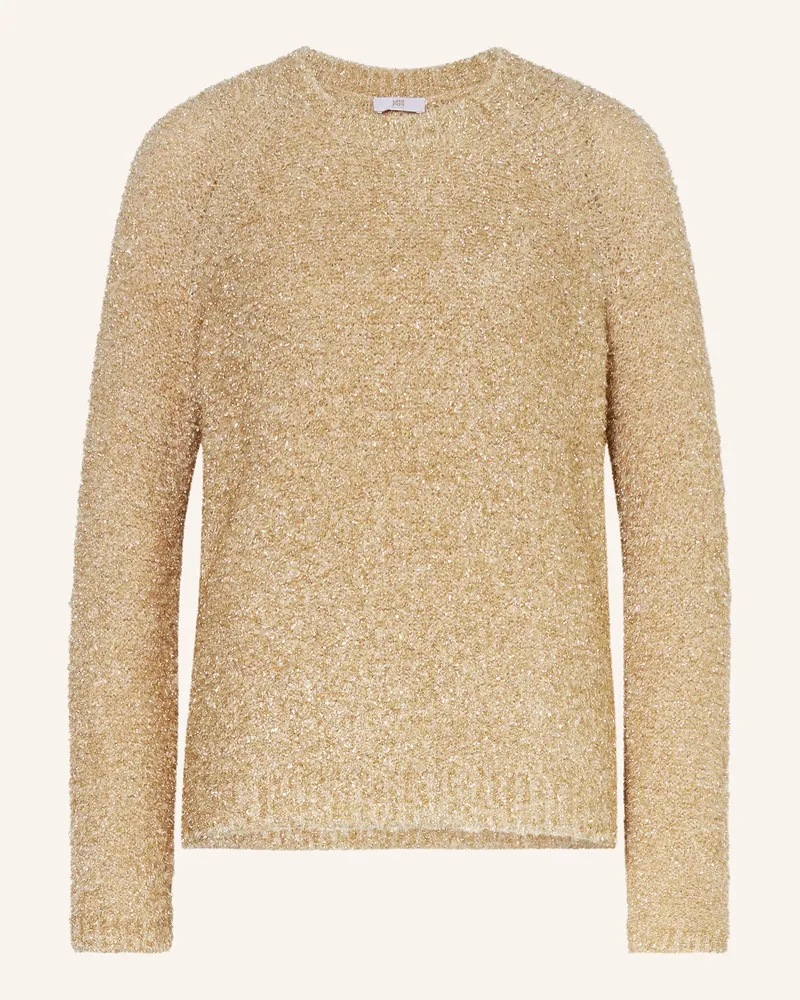 Riani Pullover mit Glitzergarn Gold