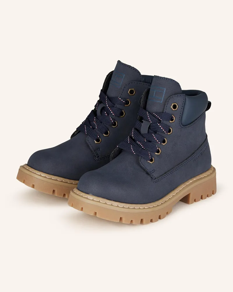Tommy Hilfiger Schnürboots blau Blau