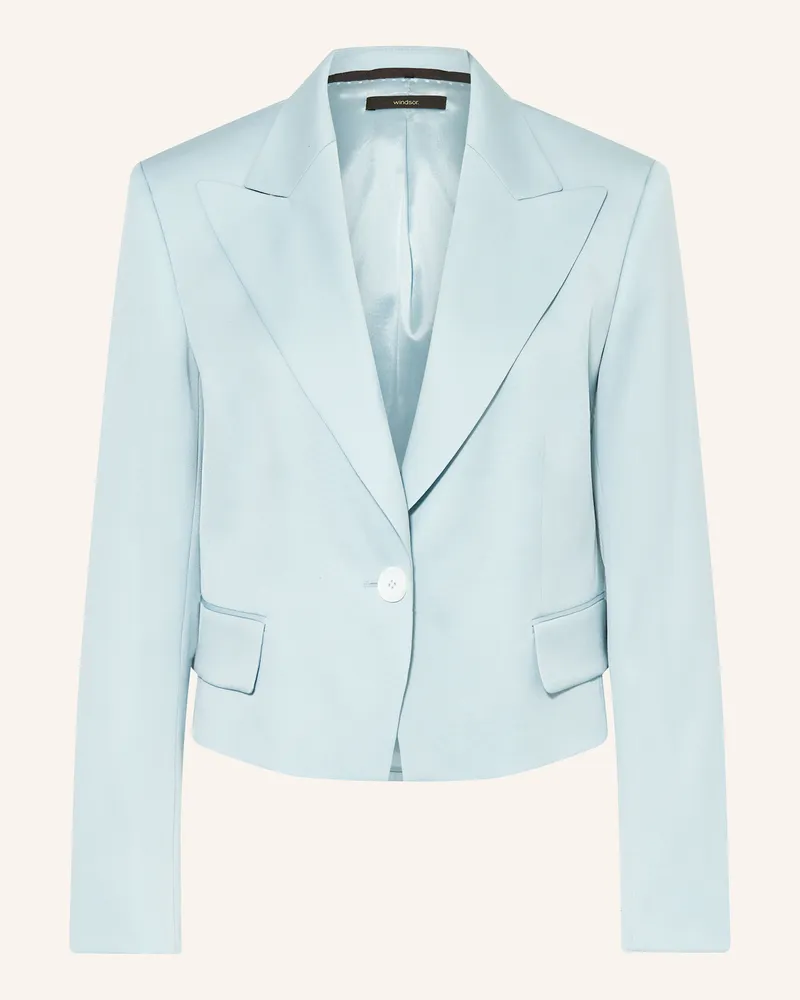 windsor. Blazer Hellblau