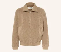 Teddyfell-Jacke Gralon beige