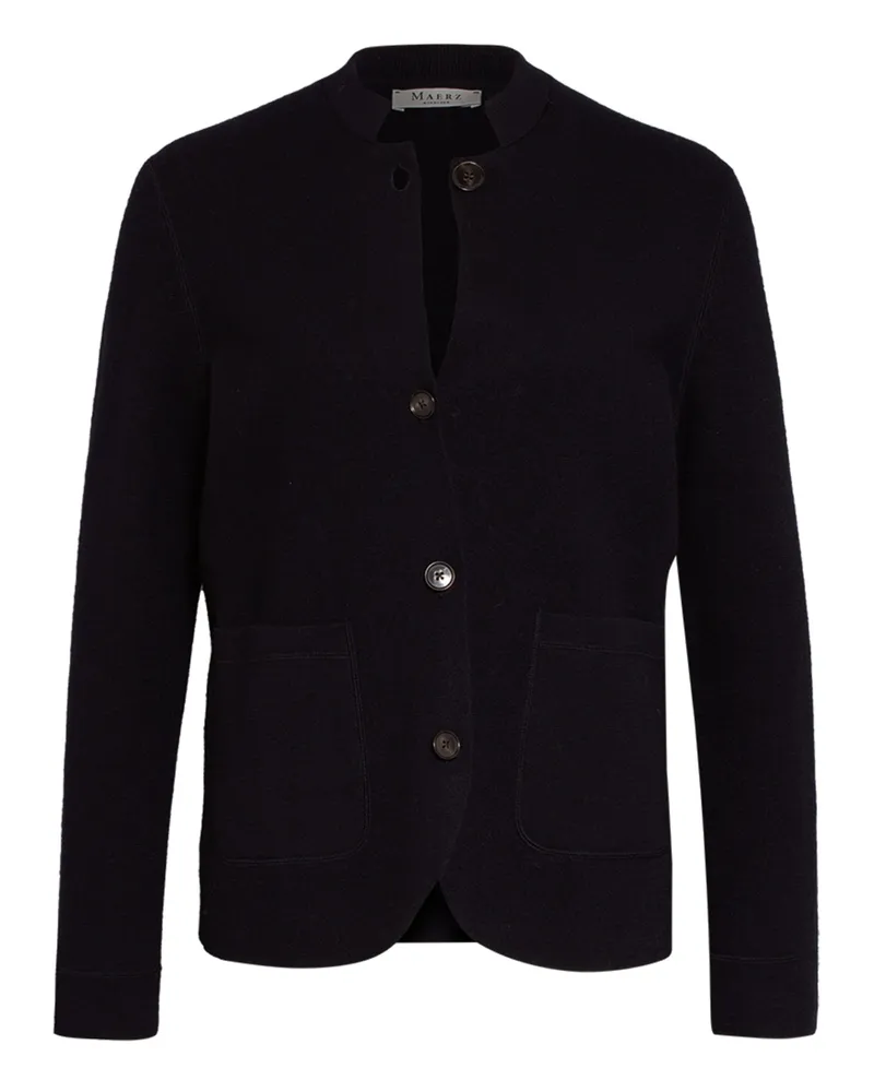 Maerz Strickjacke blau Dunkelblau