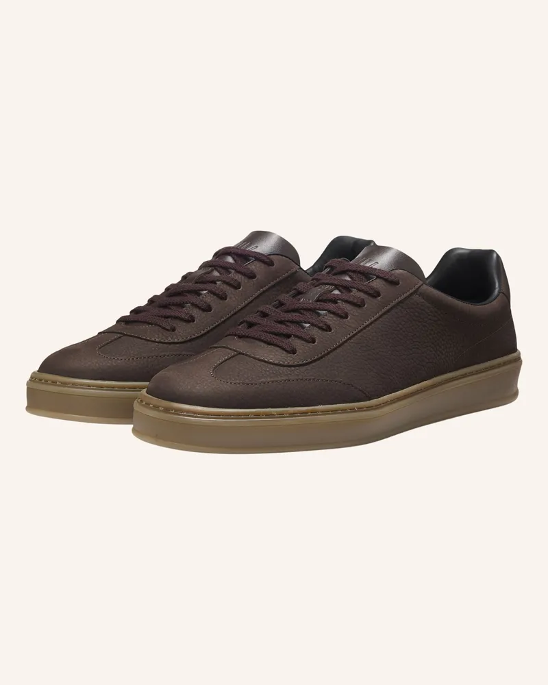 HUGO BOSS Sneaker Zarek_Tenn_Nblt_Db braun Dunkelbraun