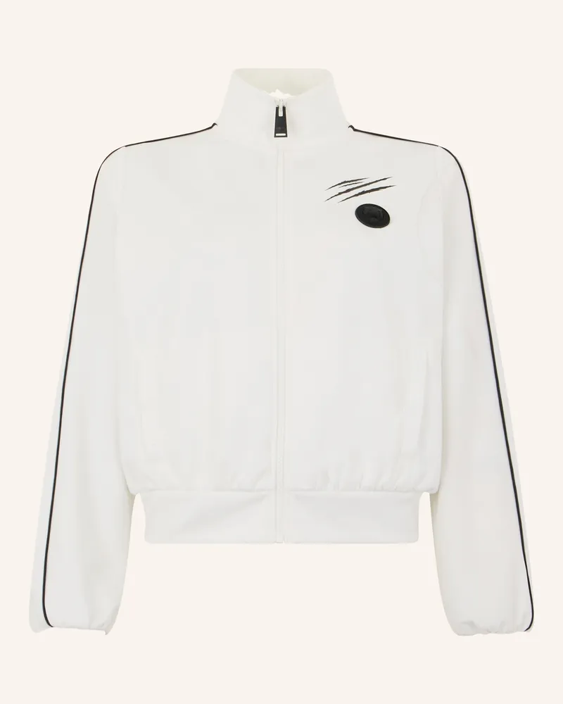 Philipp Plein Jogging-Jacke weiss Schwarz