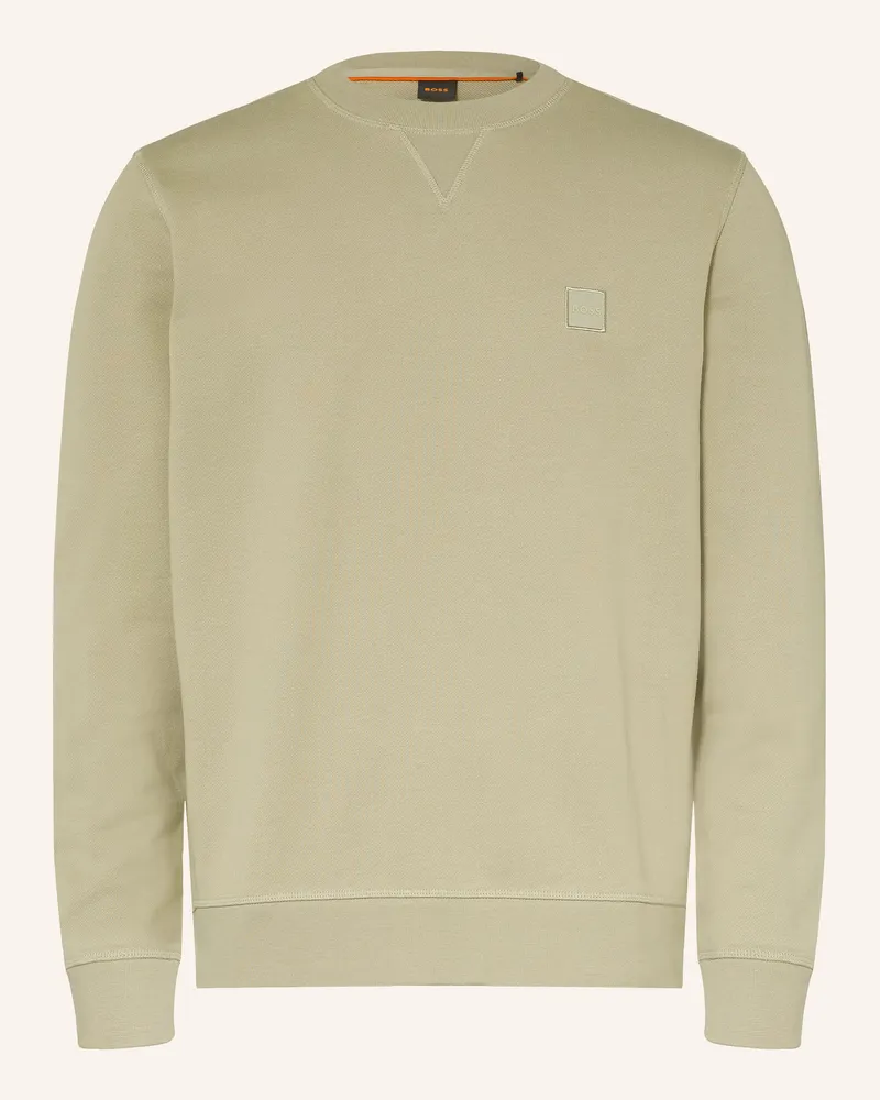 HUGO BOSS Sweatshirt Westart gruen Grün