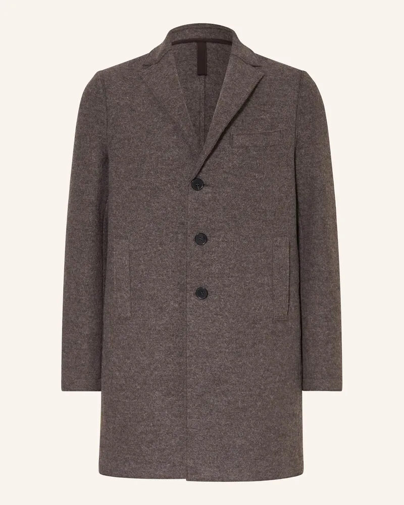 Harris Wharf London Wollmantel braun Braun