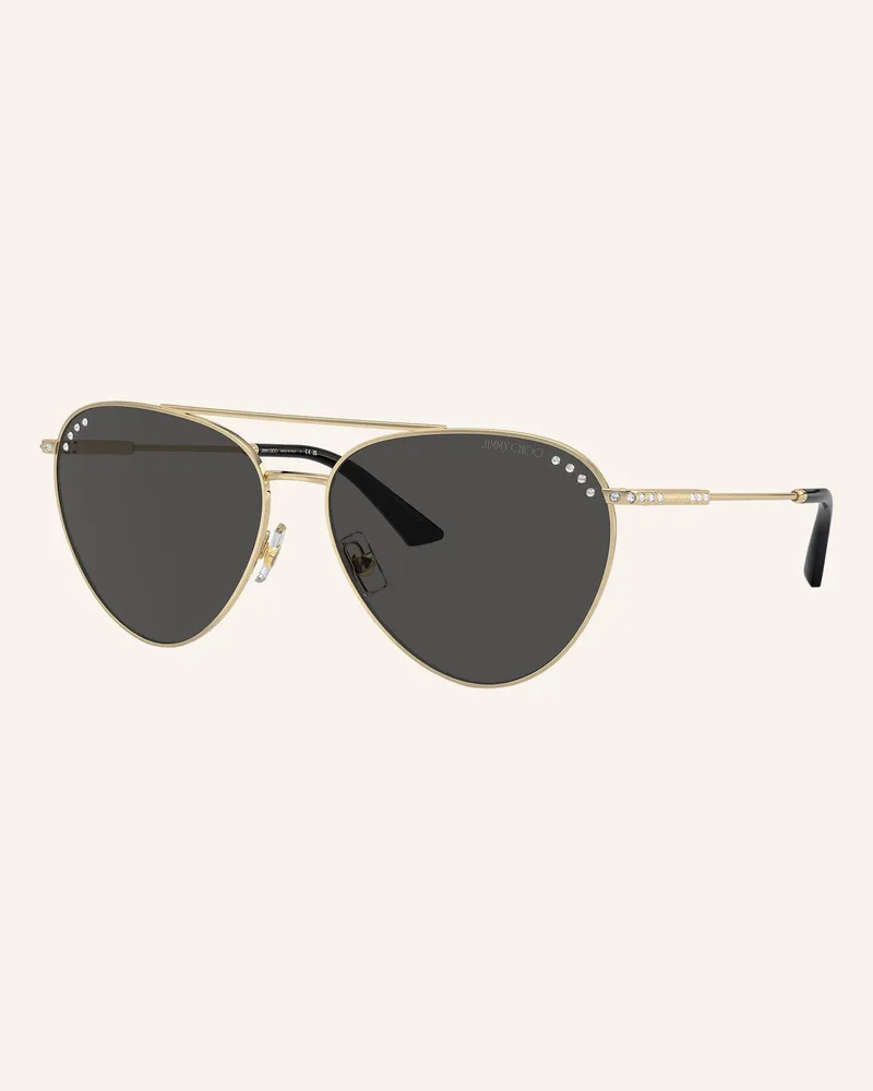 Jimmy Choo Sonnenbrille jc4002b Mit Schmucksteinen gold 300687