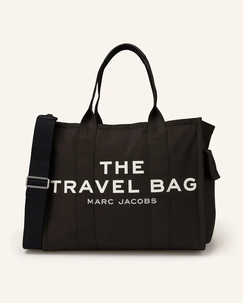 Marc Jacobs Reisetasche THE TRAVEL TOTE Schwarz