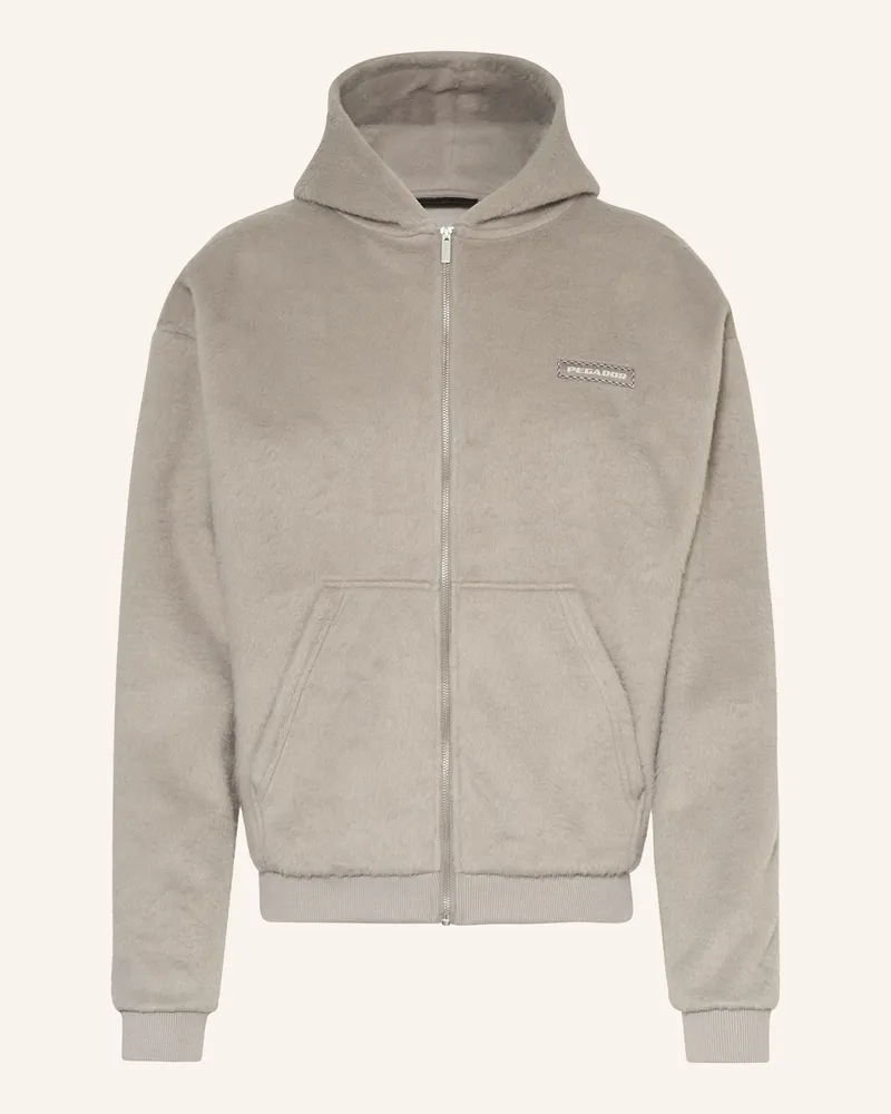 PEGADOR Oversized-Sweatjacke Fermo grau Grau